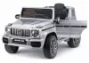 Mercedes AMG G 63 ezüstre festett akkumulátoros autó