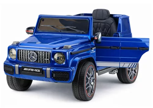 Mercedes AMG G 63 kékre festett elektromos kisautó