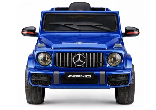 Mercedes AMG G 63 kékre festett elektromos kisautó