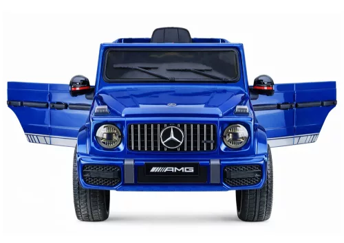 Mercedes AMG G 63 kékre festett elektromos kisautó