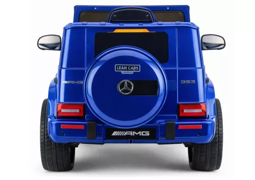 Mercedes AMG G 63 kékre festett elektromos kisautó