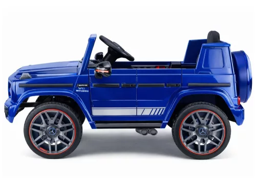Mercedes AMG G 63 kékre festett elektromos kisautó