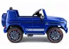 Mercedes AMG G 63 kékre festett elektromos kisautó