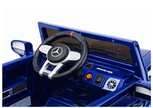 Mercedes AMG G 63 kékre festett elektromos kisautó