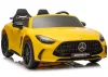 Mercedes GT63 AMG DK-GT63 24V LCD akkumulátoros autó, sárga