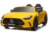 Mercedes GT63 AMG DK-GT63 24V LCD akkumulátoros autó, sárga