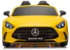 Mercedes GT63 AMG DK-GT63 24V LCD akkumulátoros autó, sárga