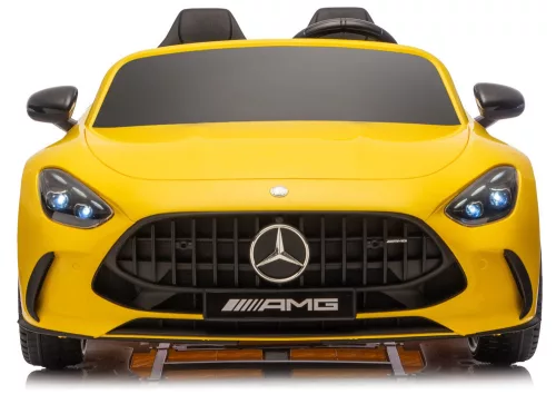 Mercedes GT63 AMG DK-GT63 24V LCD akkumulátoros autó, sárga