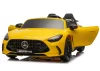 Mercedes GT63 AMG DK-GT63 24V LCD akkumulátoros autó, sárga