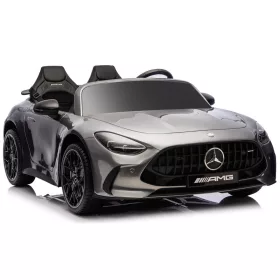   Mercedes GT63 AMG DK-GT63 24V LCD elektromos kisautó, szürke fényezéssel