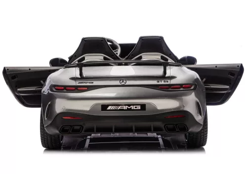 Mercedes GT63 AMG DK-GT63 24V LCD elektromos kisautó, szürke fényezéssel