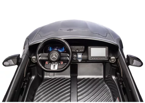 Mercedes GT63 AMG DK-GT63 24V LCD elektromos kisautó, szürke fényezéssel