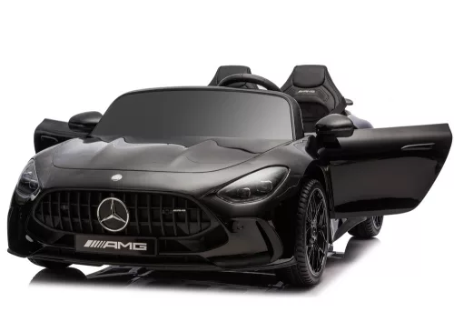 Mercedes GT63 AMG DK-GT63 24V LCD akkumulátoros autó csendes motorral, fekete színben