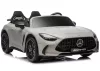 Mercedes GT63 AMG DK-GT63 24V LCD akkumulátoros autó, világosszürke