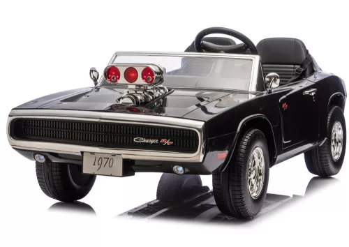 Dodge Charger R/T DLS-K12 24V7Ah fekete akkumulátoros autós autó
