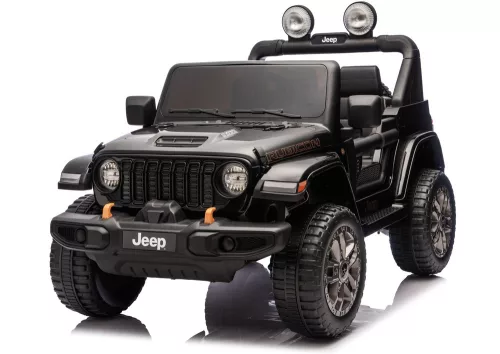 Jeep Rubicon 4x4 DK-JWR556 4x200W 24V fekete akkumulátoros jármű