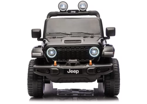 Jeep Rubicon 4x4 DK-JWR556 4x200W 24V fekete akkumulátoros jármű