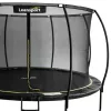 Trambulinhoz való, rugós alátét, fekete, 244-252 cm, 8 láb