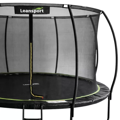 Trambulinhoz való, rugós alátét, fekete, 480-487 cm, 16 láb