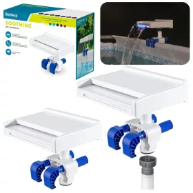   LED medence szökőkút 7 színben, 8 üzemmódban, IP67, Bestway 58619