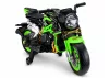 XW-07 Akkumulátoros Motorkerékpár Megvilágított LED Kerekekkel Zöld