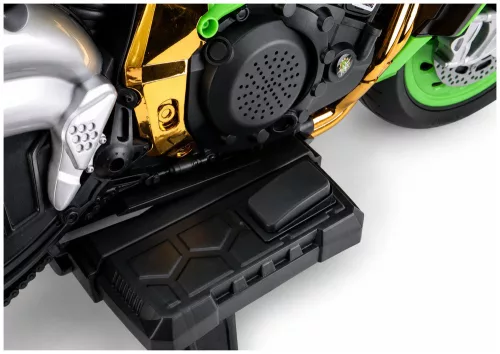 XW-07 Akkumulátoros Motorkerékpár Megvilágított LED Kerekekkel Zöld