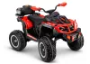 XW-08 4x4 45W elemes quad, piros