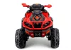 XW-08 4x4 45W elemes quad, piros