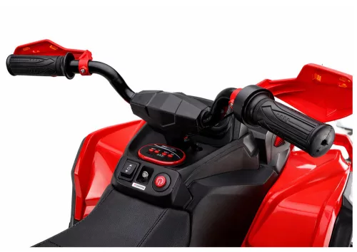 XW-08 4x4 45W elemes quad, piros