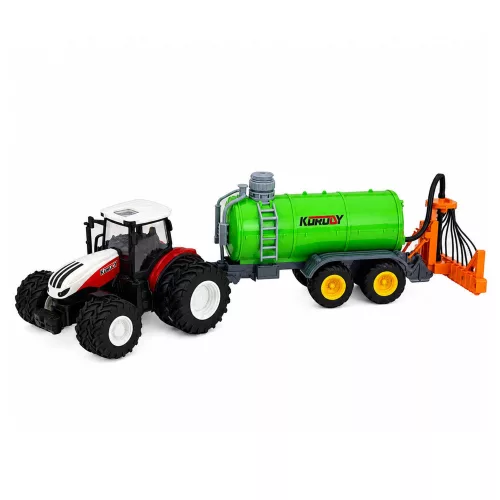 Távirányítású mezőgazdasági traktor folyékony műtrágya permetezővel 1:24