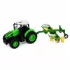 Távirányítású mezőgazdasági traktor gereblyével RC lámpákkal 1:24