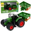 Mezőgazdasági traktor vetőgéppel gumikerekes mezőgazdasági gép 1:24