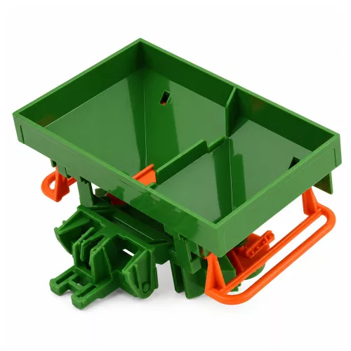 Mezőgazdasági traktor vetőgéppel gumikerekes mezőgazdasági gép 1:24