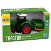 Mezőgazdasági traktor vetőgéppel gumikerekes mezőgazdasági gép 1:24