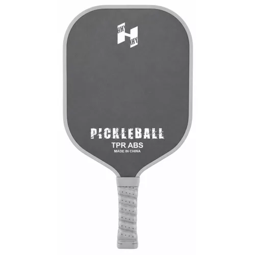 Pickleball tenisz tollaslabda ütő szett 2 labdával, fekete és szürke