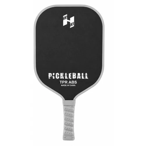 Pickleball tenisz tollaslabda ütő szett 2 labdával, fekete és szürke