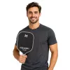 Pickleball tenisz tollaslabda ütő szett 2 labdával, fekete és szürke