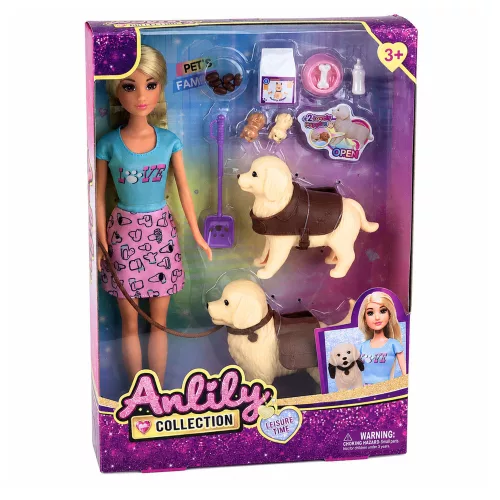 Anlily Big Dogs baba kisállat ápolási kellékkészlet