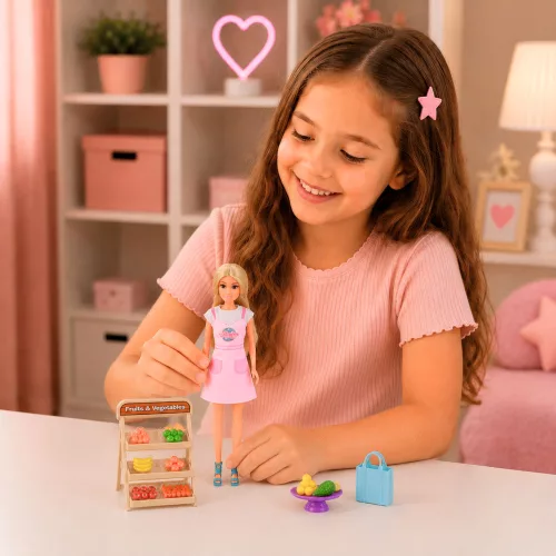 Anlily baba zöldség- és gyümölcsárus bolt kiegészítőkészlet