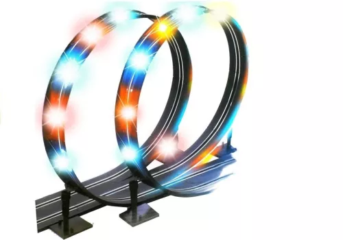 Versenypálya 2 autóval Kontrollerek Huroklámpák Slot Cars