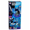 Auto Robot 2in1 Rendőrautó-indító Kis robotok Fények Hangok