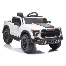 4x4 akkumulátoros autó P4 12V7Ah fehér