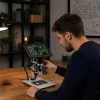 Oktatási digitális mikroszkóp távirányítóval, vezetékes 1200X LCD 7 hüvelykes HD kamera