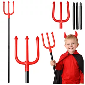 Ördög villás Halloween ördög jelmez kellék 112 cm
