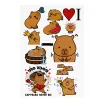 Ideiglenes tetoválások készlet gyerekeknek Capybara 95 tetoválás