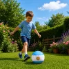 Futball-labda edzőpályára, argentin színek, 22 cm, 5-ös méret