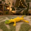 Arany Gekkó Gumifigura Nyújtható Realisztikus Hüllő 15,5 cm