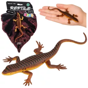   Élőszülő gyík gumifigura, nyújtható, valósághű, 12,5 cm