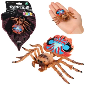 Pók Tarantula Gumifigura Nyújtható Realisztikus 12 cm