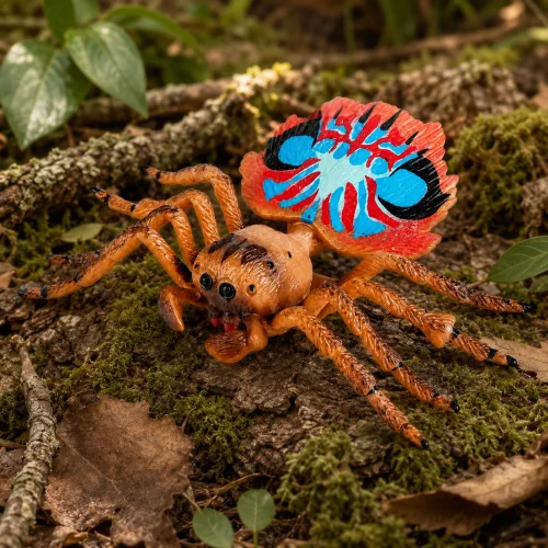 Pók Tarantula Gumifigura Nyújtható Realisztikus 12 cm